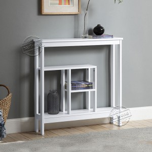 203503 3-Tier Accent Console Table for Small Hallway