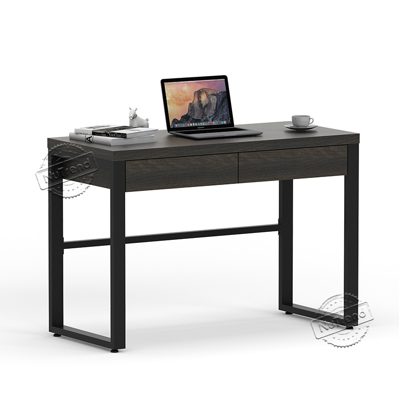 503142 Industrial Style Desk with Metal Frame for Home Office Featured Image