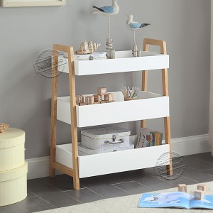 3 Tier Storage shelf Ladder Shelf Kids Furniture 708016