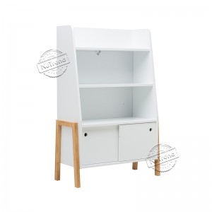 Kids Bookcase Storage Cabinet Toy Storage Organizer 708038